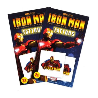 Tetovaže Marvel 2 dijela - Model Iron Man (50 kom.)