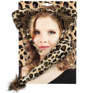 KOMPLET LEOPARD - OBRUČ I REP (6 kom.)