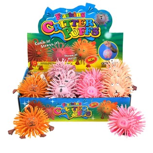 Puffer loptice "Critter" 8 cm. SNIŽENO ZBOG KVARA SVJETLA (12 kom.)