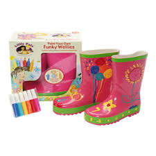 FUNKY WELLIES - Oboji Svoje Gumene Čizme - Ružičaste / Veličina: 26