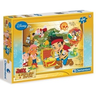 Clementoni Puzzle Disney Jake 100 Dijelova (6 kom.)