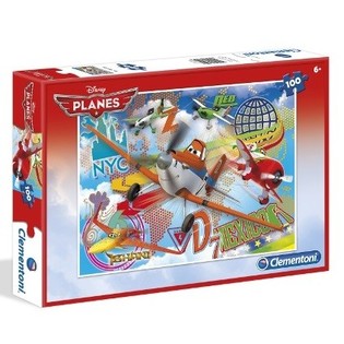 Clementoni Puzzle Disney Planes 100 Dijelova (6 kom.)