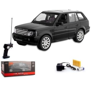 MEGA VELIKI RADIO-VODLJIVI AUTOMOBIL SA SVJETLIMA - CRNI