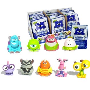 DISNEY PIXAR MONSTERS UNIVERSITY MINI FIGURICE U DISPLAYU (24 kom.)