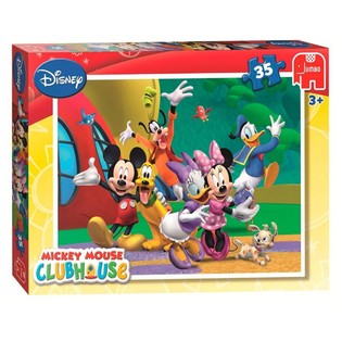 Jumbo Disney Puzzle Mickey Mouse Clubhouse Grupna Fotografija 35 Dijelova (5 kom.)