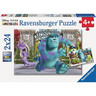DISNEY PIXAR PUZZLE MONSTERS UNIVERSITY 2-U-1 (4 kom.)