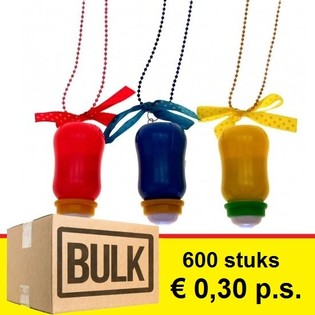 *** SKUPNA PONUDA *** SVJETLEĆA BOČICA ZA BEBE NA OGRLICI (600 kom.)