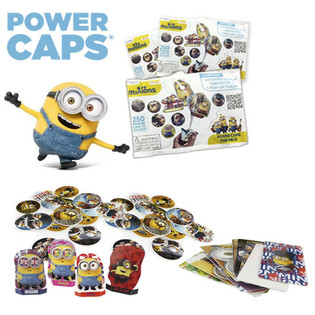 IZBACIVAČI DISKOVA MINIONS POWER CAPS FUN PACK U BLINDBAGU (100 kom.)