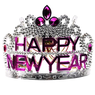 Kruna HAPPY NEW YEAR s osvjetljenjem (10 kom.)