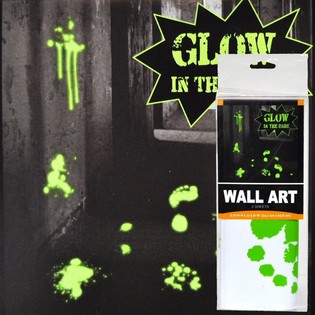 GLOW IN THE DARK ZIDNE NALJEPNICE (6 kom)