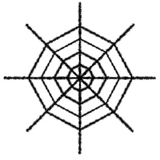 VELIKA PAUČINA 70 CM (4 kom.)