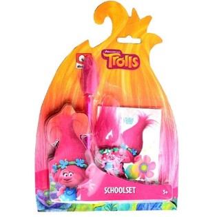 PISAĆI SET TROLLS SLAMMER 3-DIJELNI (12 kom.)