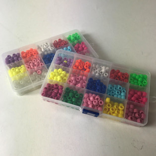 Set perlica u kutiji za pohranu - Mix boja (12 kom.)