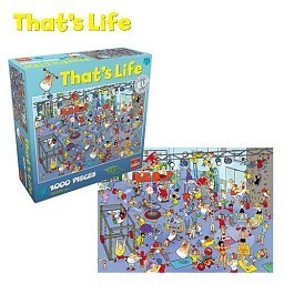 Puzzle That&rsquo;s Life - Teretana, 1000 komada (1 kom)