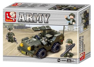 Sluban Vojni Jeep M38-B5800 Kocke za slaganje (1 kom.)