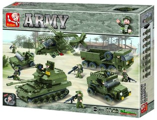 Sluban Army Set za slaganje M38-B0311 (1001 dio)