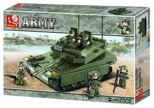 Sluban Vojni Tenk Army M38-B0305 Kocke (1 kom.)