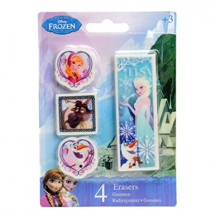 SET GUMICA ZA BRISANJE DISNEY FROZEN 4-DIJELNI (24 kom.)
