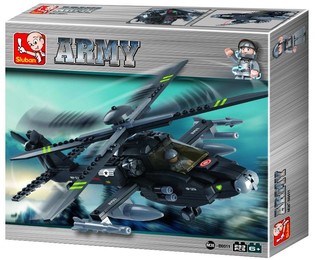 Borbeni helikopter Sluban Apache M38-B0511 (1 kom.)