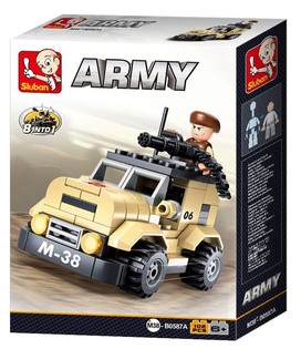 Sluban 8 u 1 Patrolno vozilo M38-B0587A (1 kom.)
