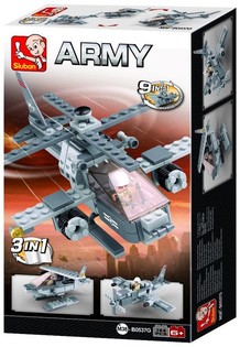Sluban Borbeni helikopter 3u1 M38-B0537G (1 kom.)