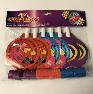 6 komada MEGA MINDY Trube za zabavu (6 kom.)