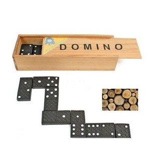 DOMINO IGRA U DRVENOJ KUTIJI (12 kom.)