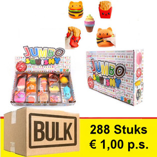 *** VELEPRODAJNA PONUDA *** JUMBO SQUISHY u Displayu (288 kom.) - HIT!