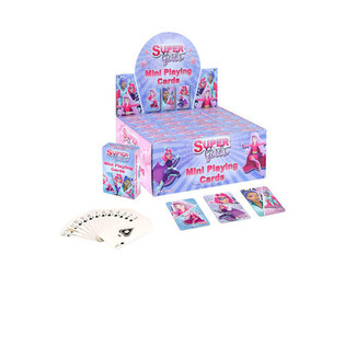 MINI KARTE ZA IGRANJE &ndash; MODEL: SUPER GIRLS U DISPLAYU (24 kom.)