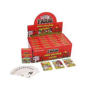 MINI KARTE ZA IGRANJE &ndash; MODEL FARMA U DISPLAYU (24 kom.)