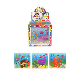 PUZZLE &ndash; SEA LIFE, 13 x 12 cm, U DISPLAYU (108 kom.)