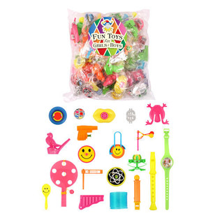 MIX PAKET SITNIH IGRAČAKA ZA NAGRADNE IGRE (100 kom.)