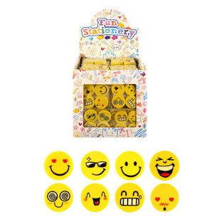 MODEL GUMICA: 4-DIJELNI SET SMILEY GUMICA U DISPLAYU (120 kom.)