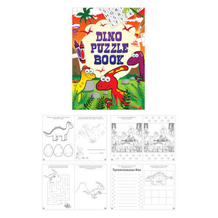 Knjiga s puzzleima Dinosauri (Set od 48 kom.) | B2B