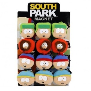 PLI&Scaron;ANI MAGNETI SOUTH PARK, 7CM, NA STALKU (12 kom.)