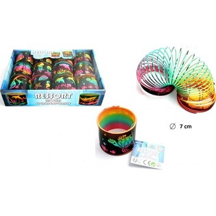 Velike Opruge Slinky Morska Bića &Oslash;7cm u Displayu (12 kom.)