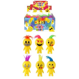 Svijetleće Squeezy Smiley Lutke u Displayu (12 kom.)