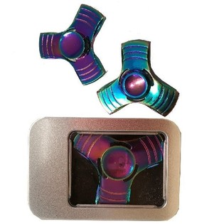METALNI FIDGET SPINNER U POKLON KUTIJI (10 kom.)