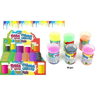 &Scaron;areni Mini Slime u Bačvi (30g) - Display 24 kom.