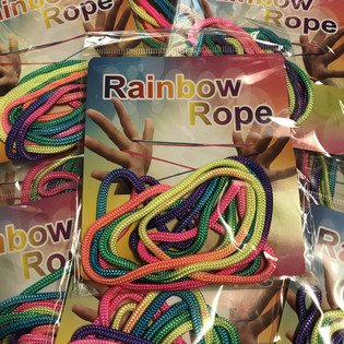 RAINBOW ROPE - Vi&scaron;ebojna dugina užad (12 kom)