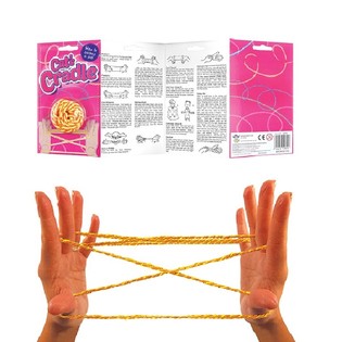 Igra sa &scaron;pagom CATS CRADLE Rainbow - Magično uže (72 kom.)