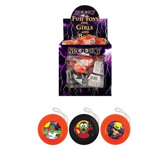 HALLOWEEN - JO-JO ZA DARIVANJE &Oslash; 3,8 CM U DISPLAYU (72 kom.)