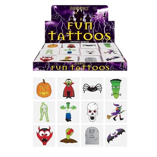 Fun Tattoos &ndash; Model Halloween (48 pakiranja x 12 kom.)
