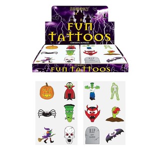ZABAVNE TETOVAŽE &ndash; MODEL HALLOWEEN (96 kom.)