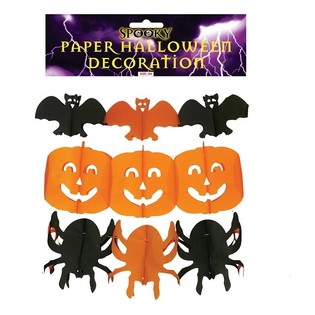 Mix Halloween Ukrasne Girlande &ndash; 300 cm (6 kom.)