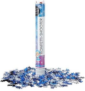 Konfeti top - Pahuljica - 40 cm - Party shooter (10 kom.)