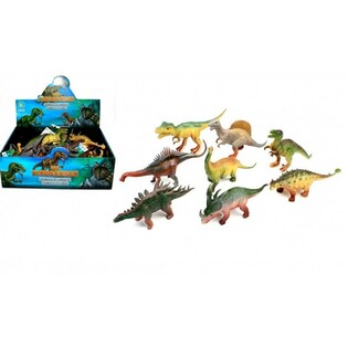 MIX DINOSAURI, CCA. 17 CM VISINE U DISPLAYU (16 kom.)