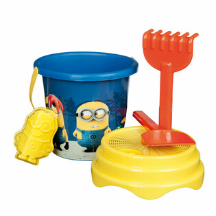 VELIKI 5-DIJELNI SET ZA PLAŽU MINIONS (6 kom.)