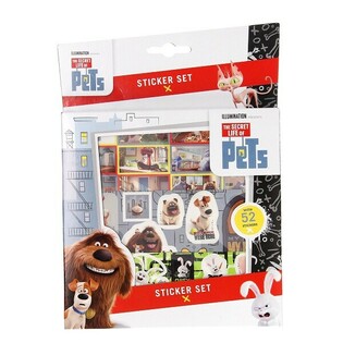 Set naljepnica SECRET LIFE OF PETS 52 dijela (12 kom)