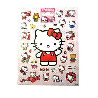 Veliki listovi naljepnica Hello Kitty, 20x16 cm (10 kom)